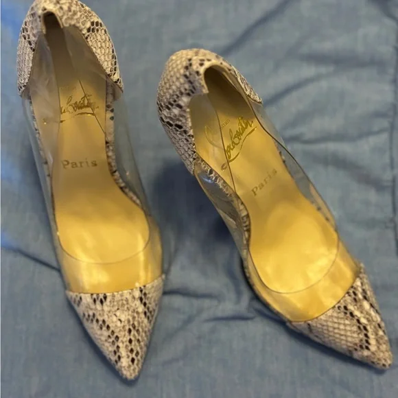 Beautiful as new python skin heels - Picture 8 of 12